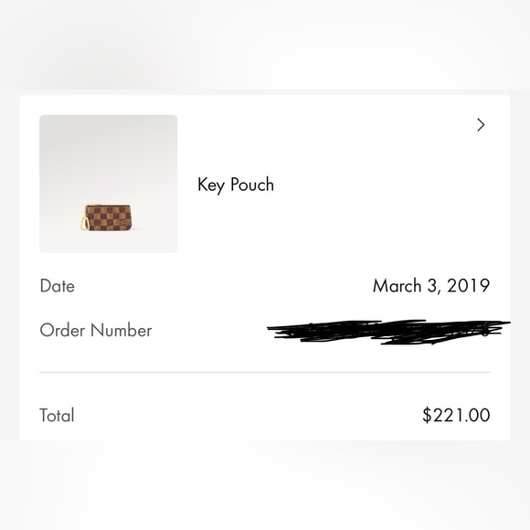 Louis Vuitton key pouch - Picture 5 of 5